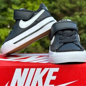 Nike Court Legacy Low Top Casual Sneaker 5C Baby Infant Toddler for Walker NEW